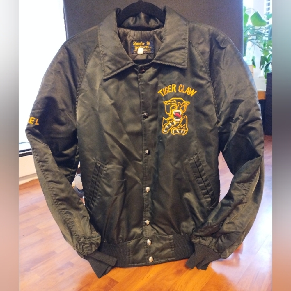 Satin Bomber Jacket